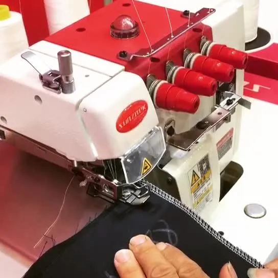 S75-4dd Electric Direct Drive Integrated 4 Thread Overlock Industrial Sewing Machine Price