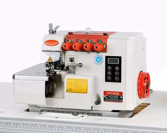 S75-4dd Electric Direct Drive Integrated 4 Thread Overlock Industrial Sewing Machine Price